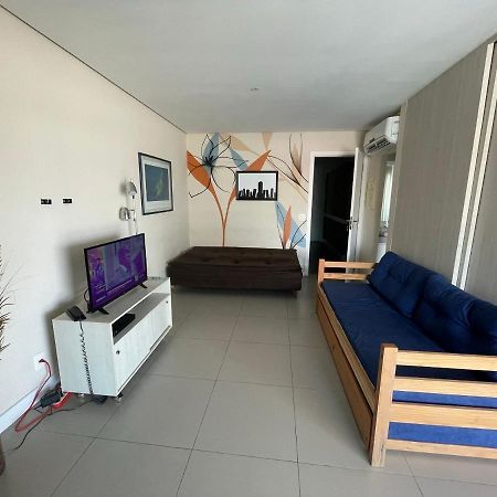 Estanconfor Praia Santos Ac Garagem Sacada Fechada Ngoại thất bức ảnh