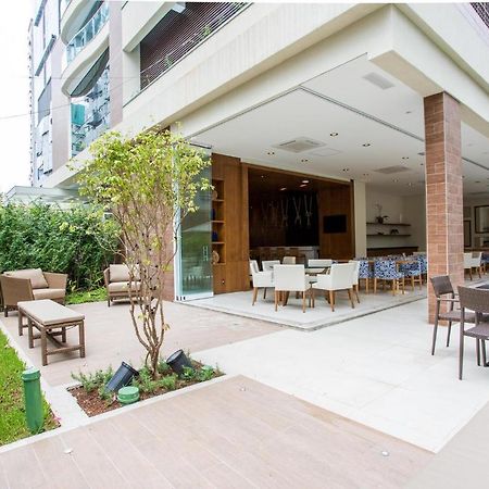 Estanconfor Praia Santos Ac Garagem Sacada Fechada Ngoại thất bức ảnh