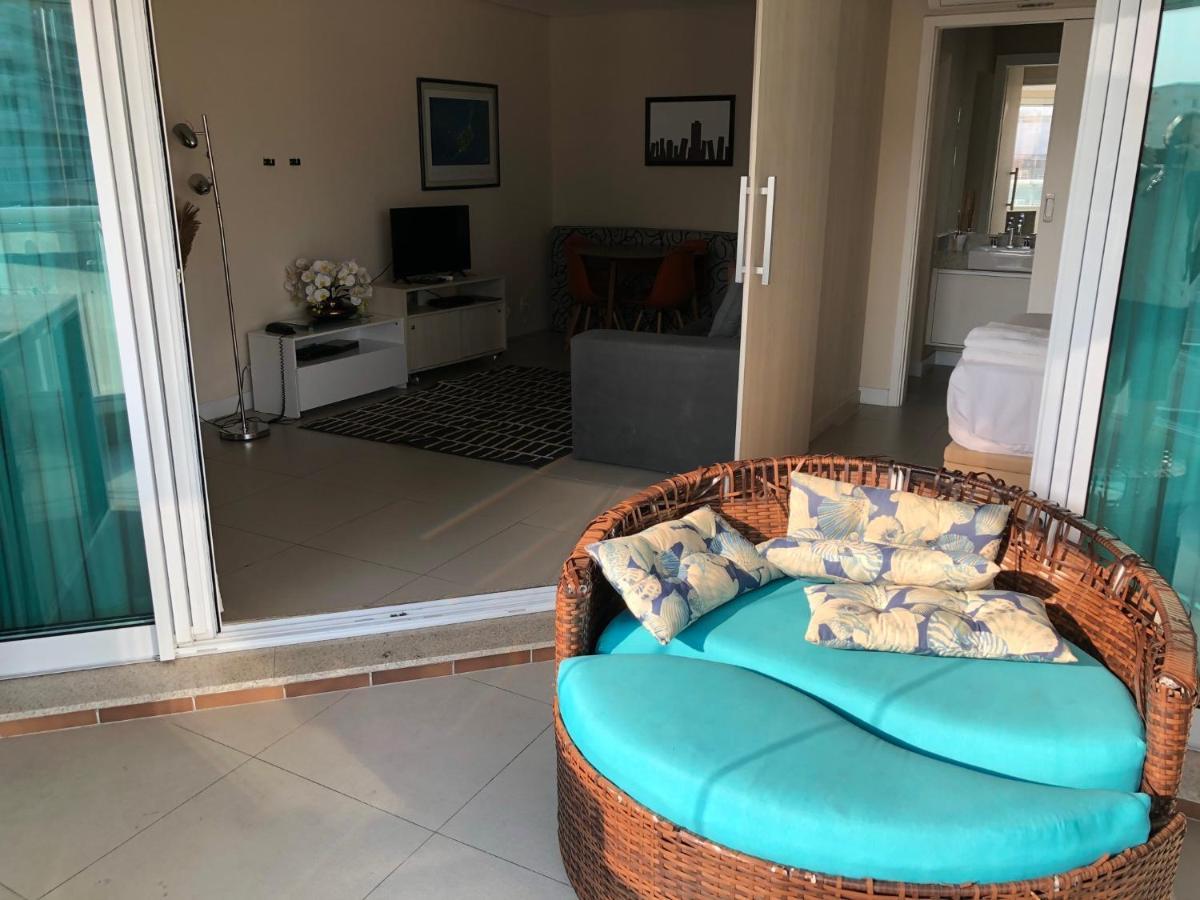 Estanconfor Praia Santos Ac Garagem Sacada Fechada Ngoại thất bức ảnh