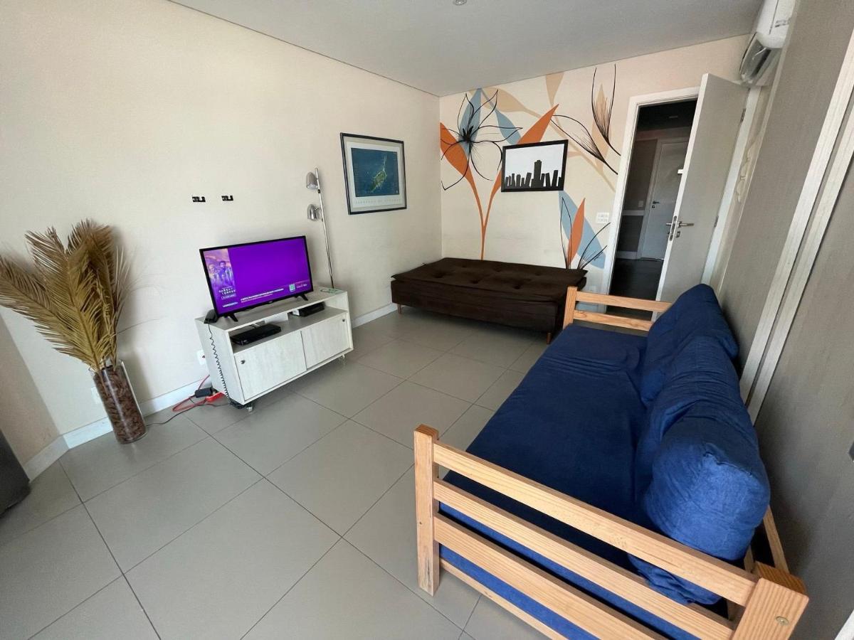 Estanconfor Praia Santos Ac Garagem Sacada Fechada Ngoại thất bức ảnh